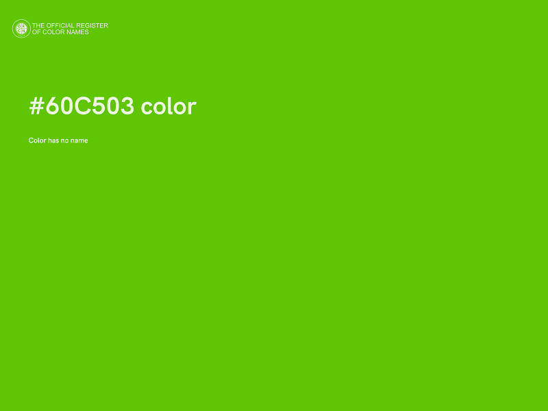 #60C503 color image