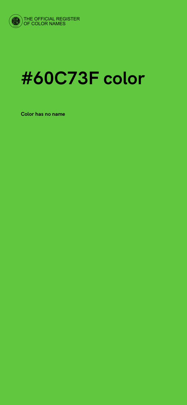 #60C73F color image