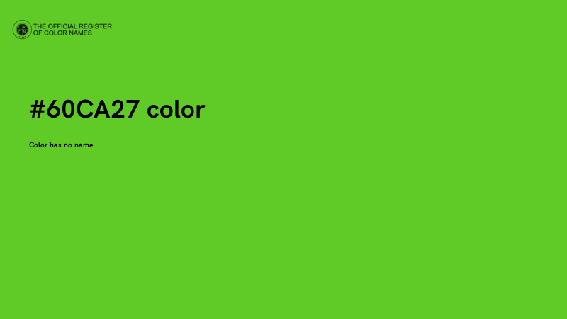 #60CA27 color image