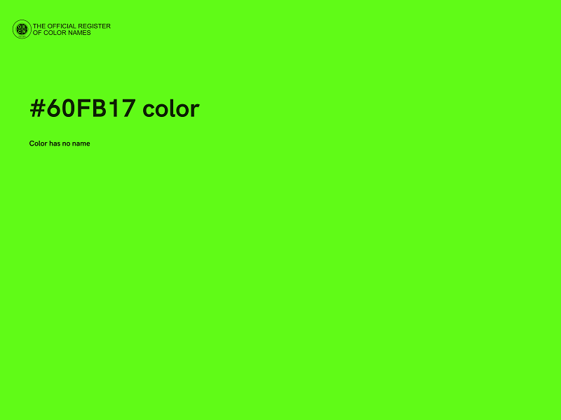 #60FB17 color image