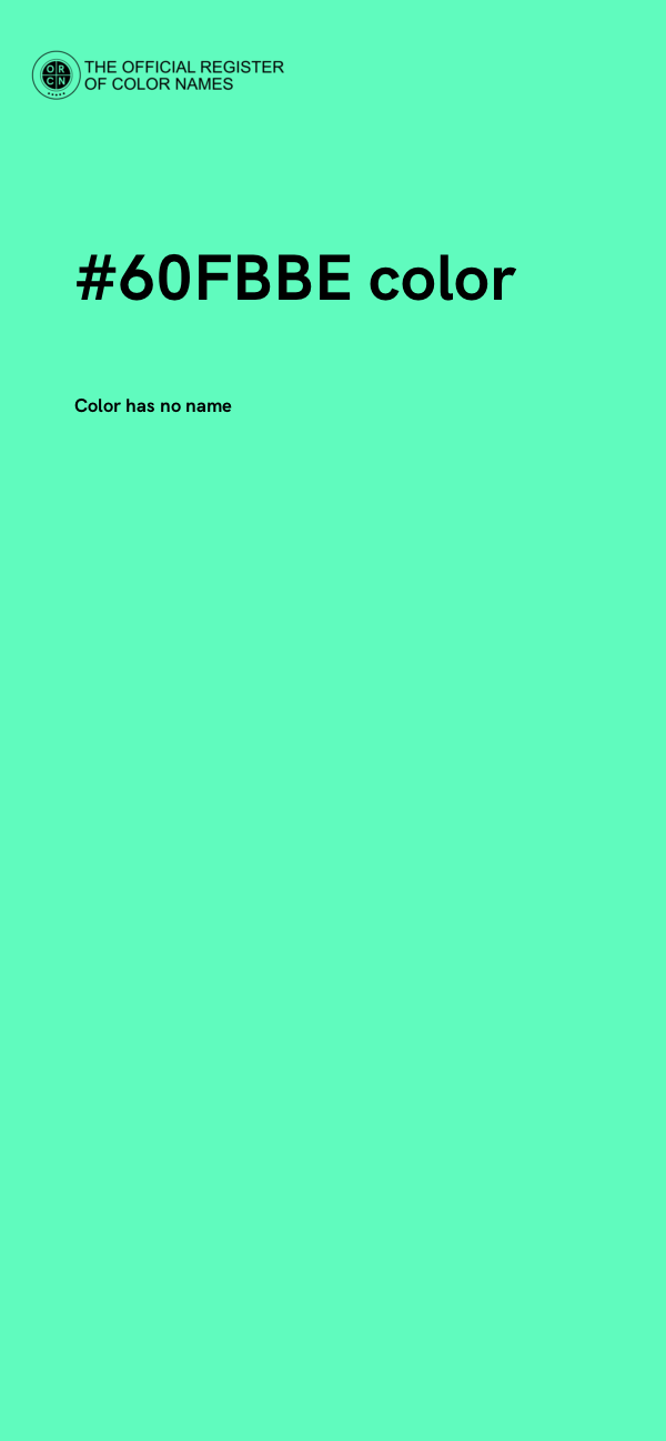 #60FBBE color image