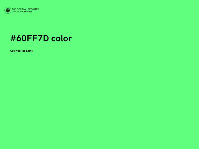 #60FF7D color image