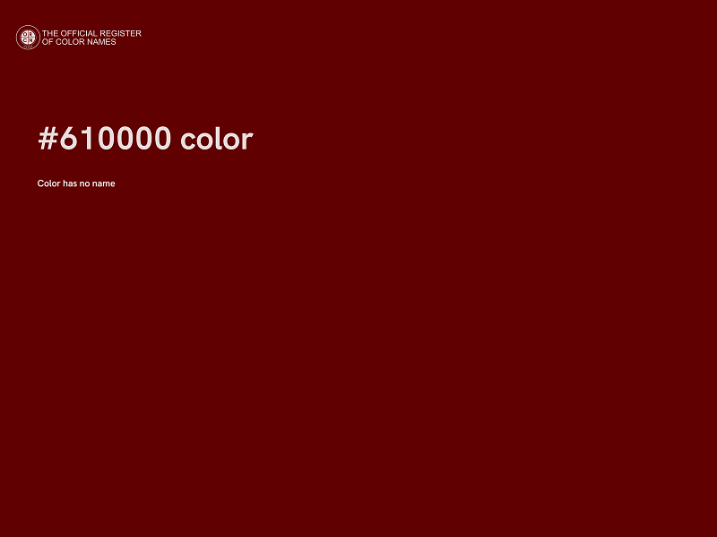 #610000 color image