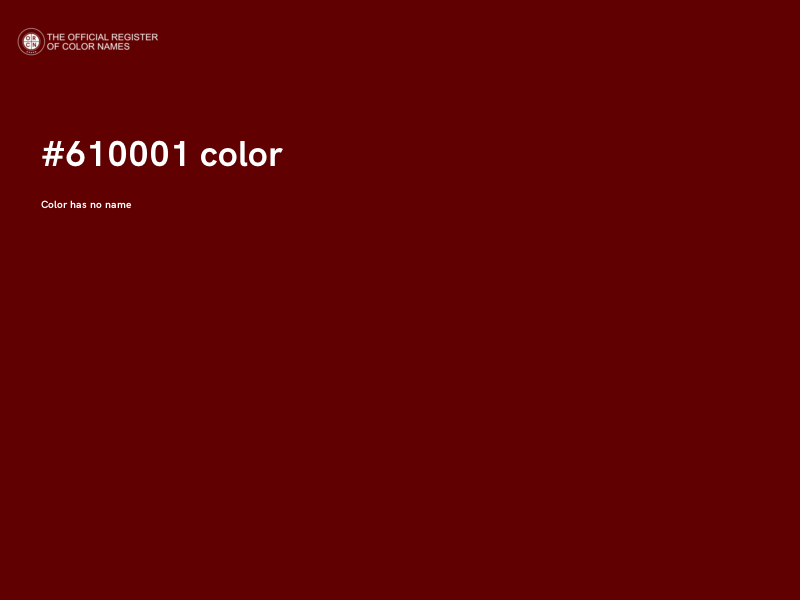 #610001 color image