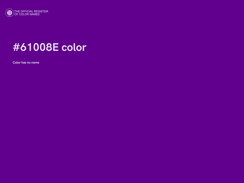 #61008E color image