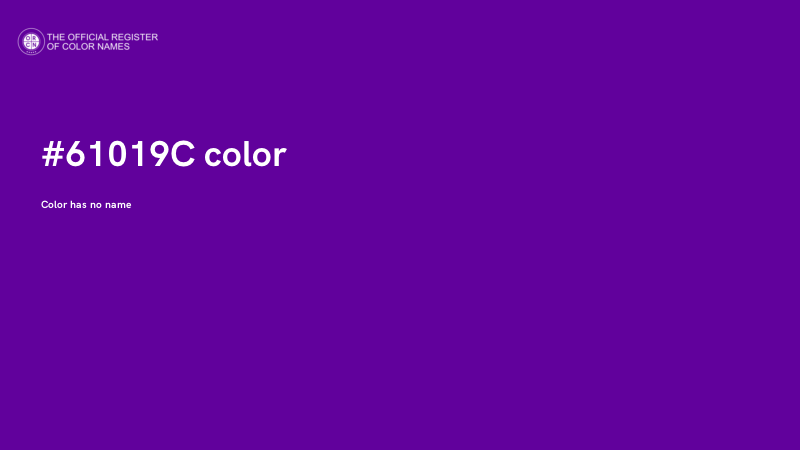 #61019C color image