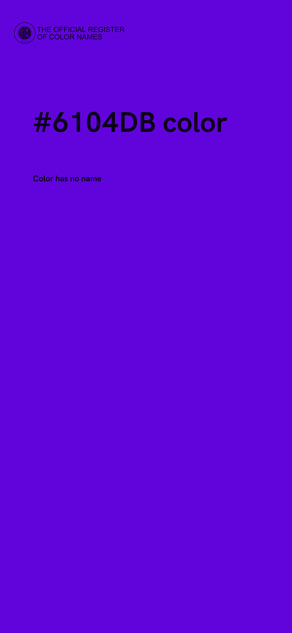 #6104DB color image