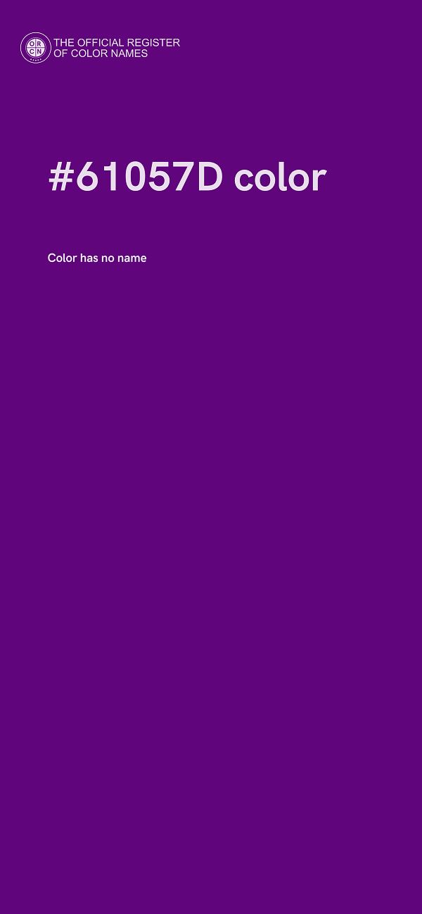 #61057D color image