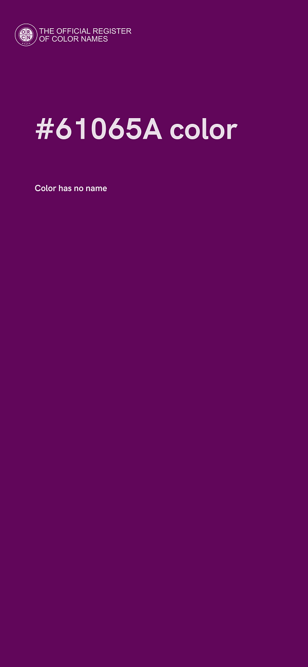 #61065A color image