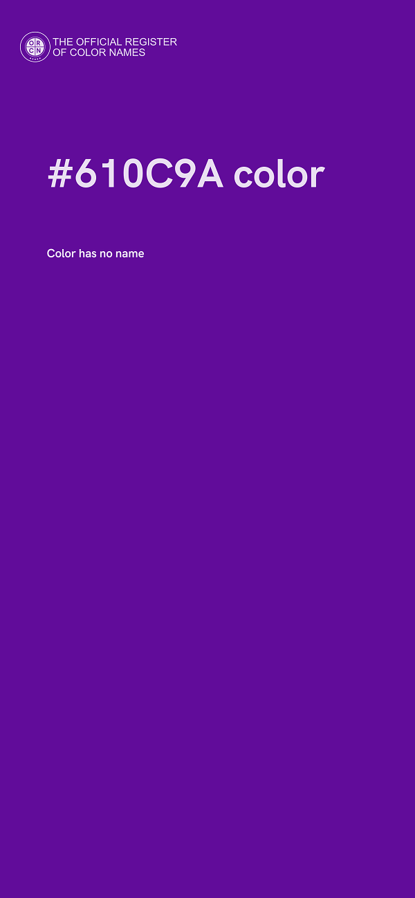 #610C9A color image