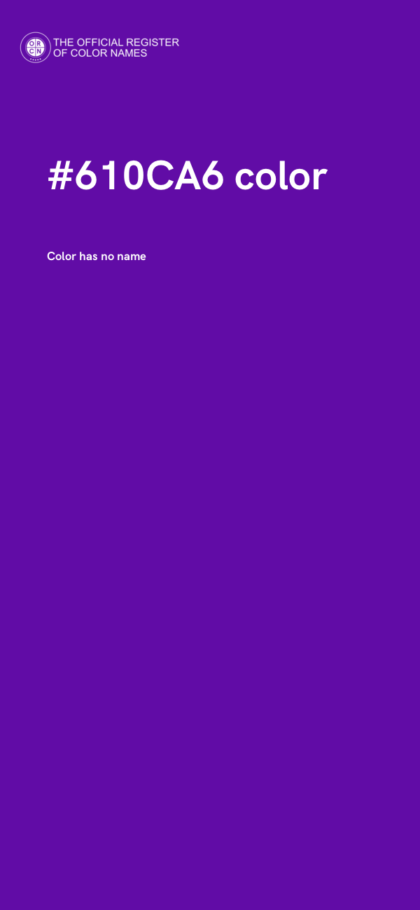 #610CA6 color image