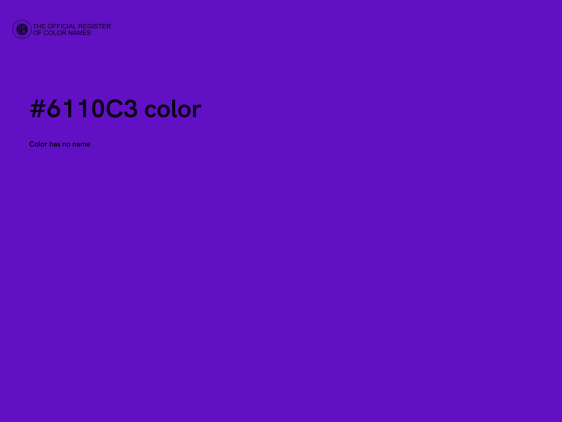 #6110C3 color image