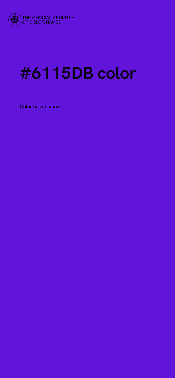 #6115DB color image