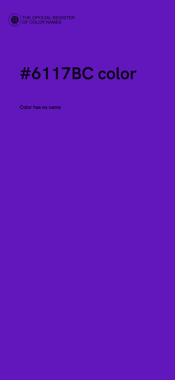 #6117BC color image