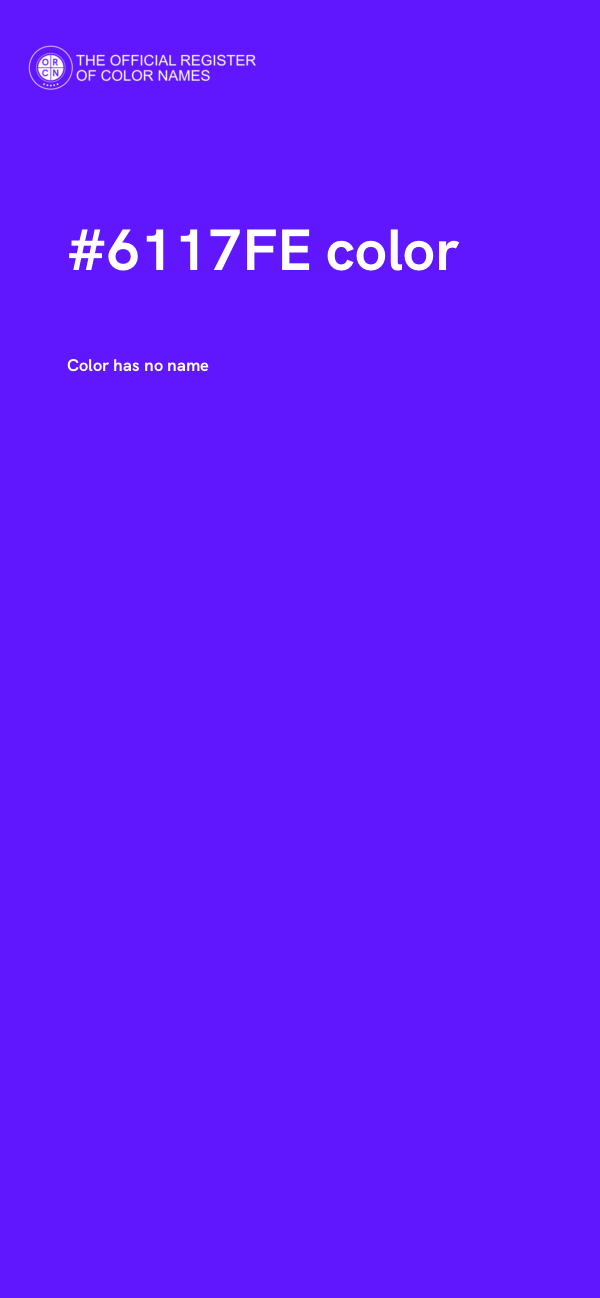 #6117FE color image