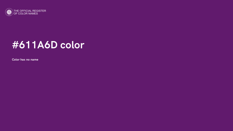 #611A6D color image