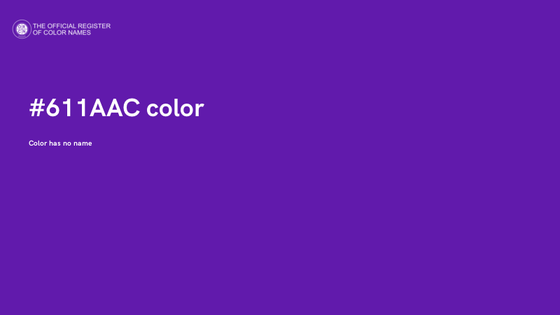 #611AAC color image