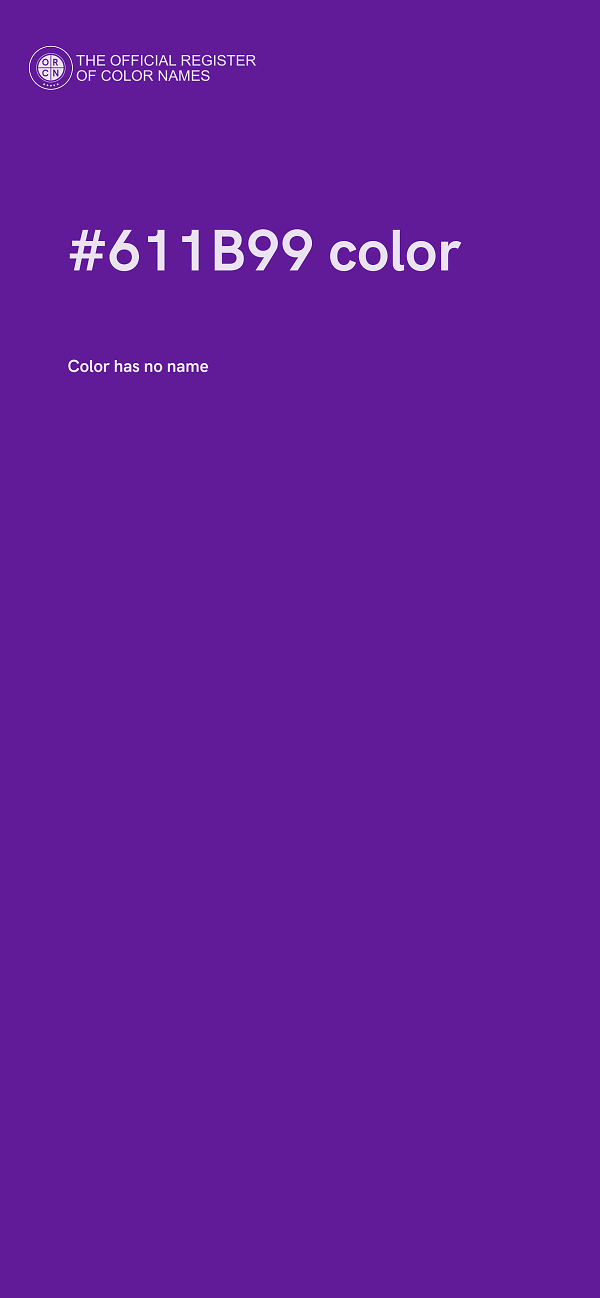 #611B99 color image