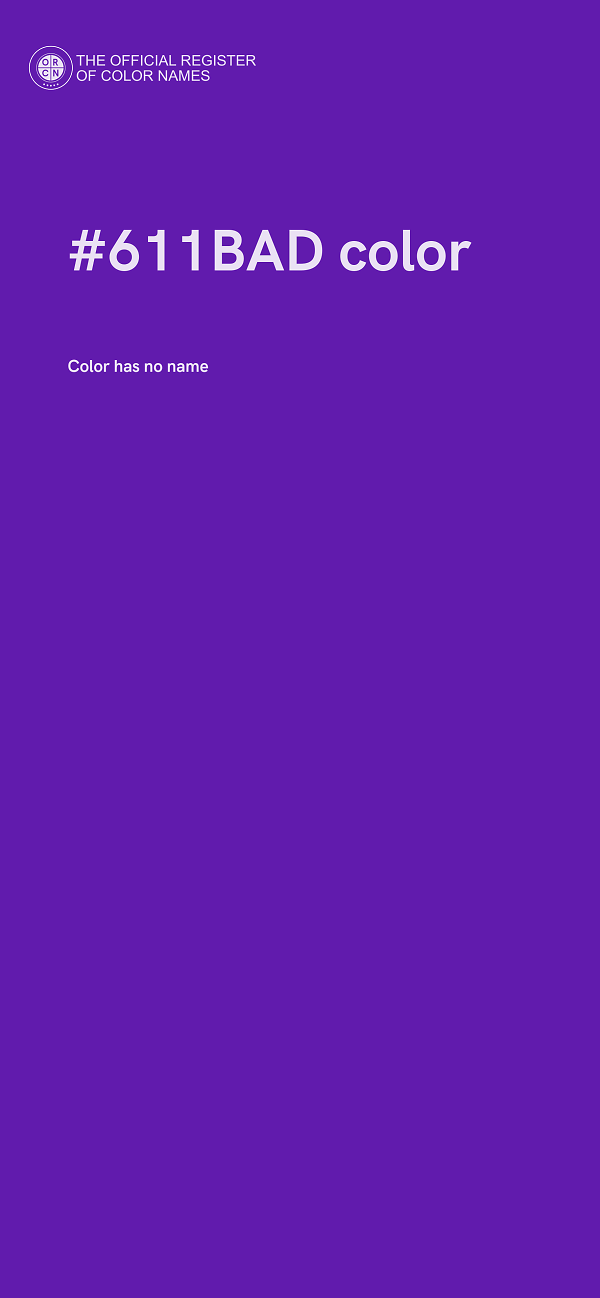 #611BAD color image