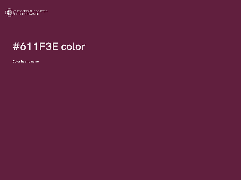 #611F3E color image