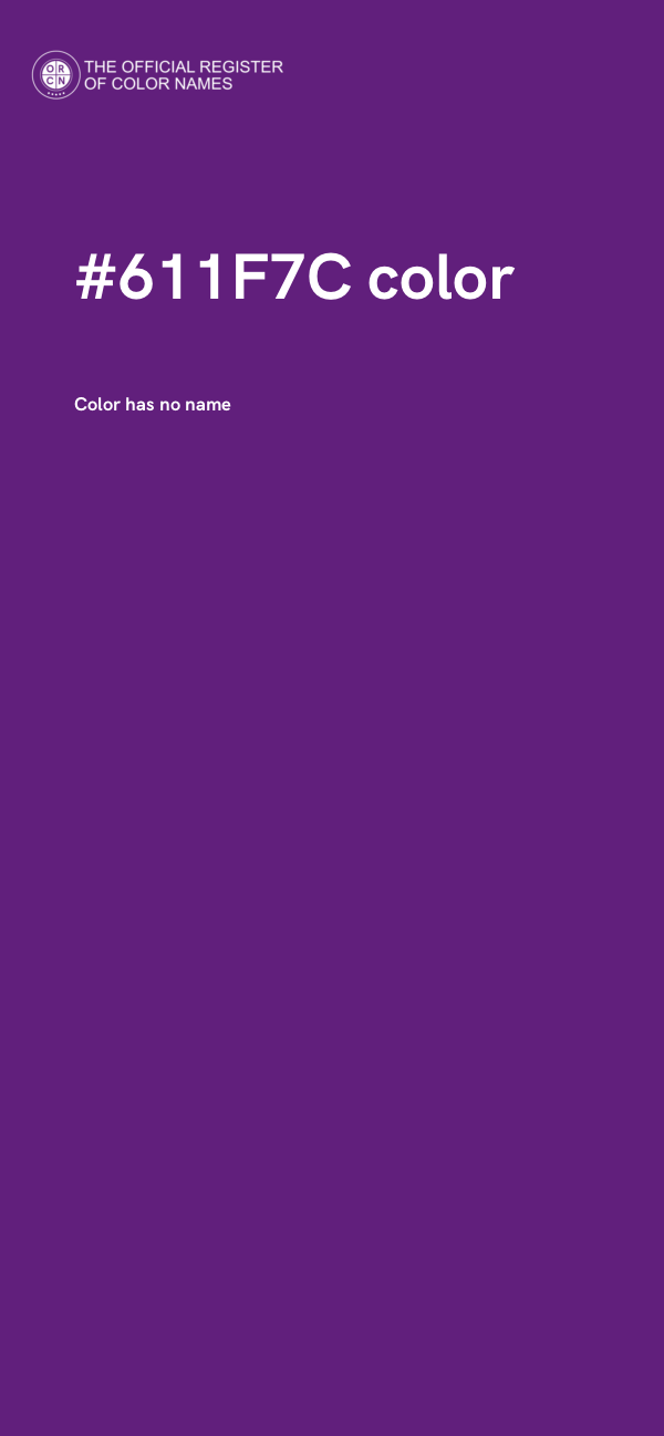 #611F7C color image