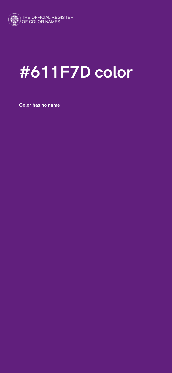 #611F7D color image
