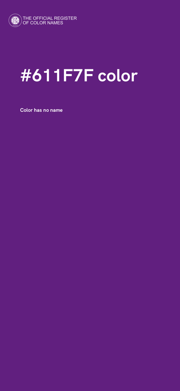 #611F7F color image