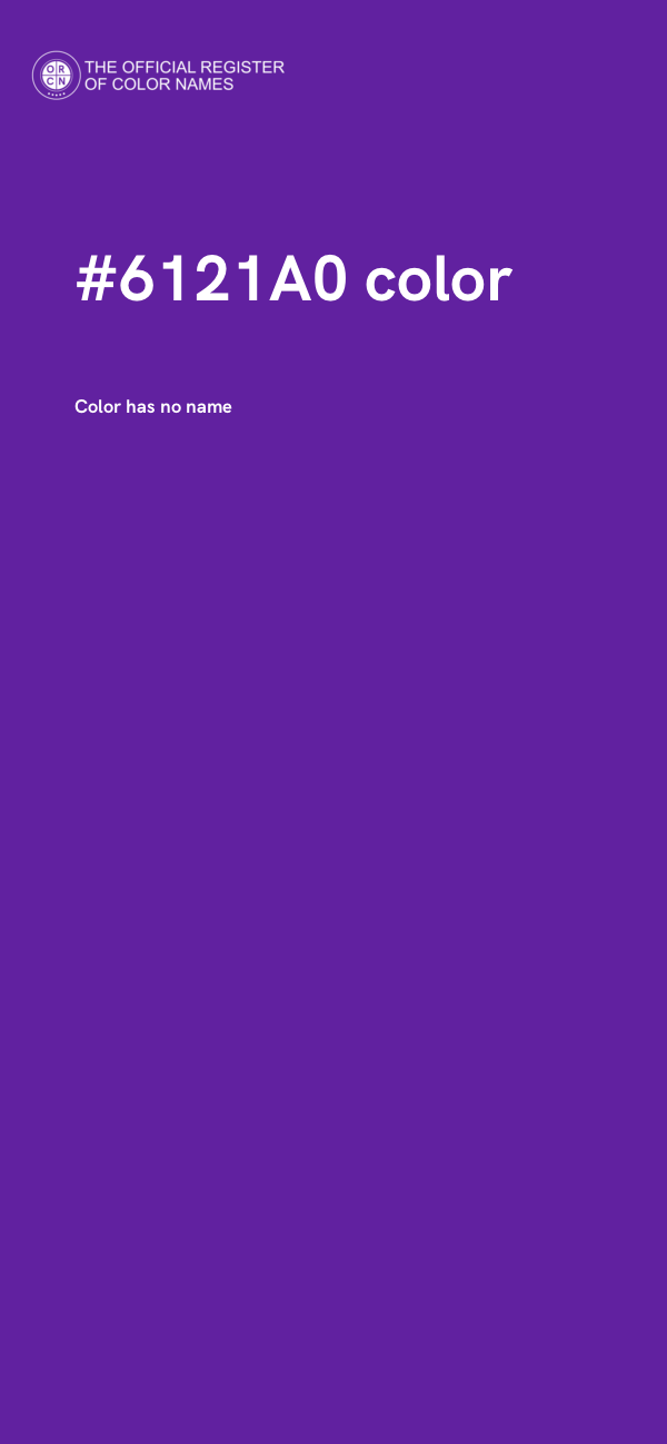 #6121A0 color image
