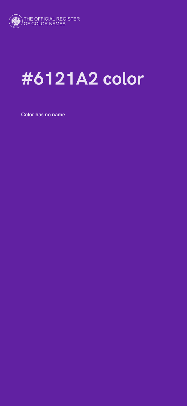 #6121A2 color image