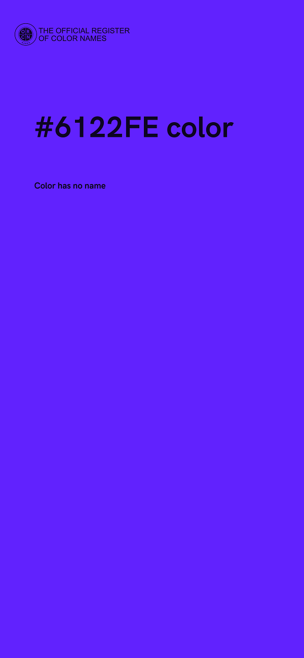 #6122FE color image