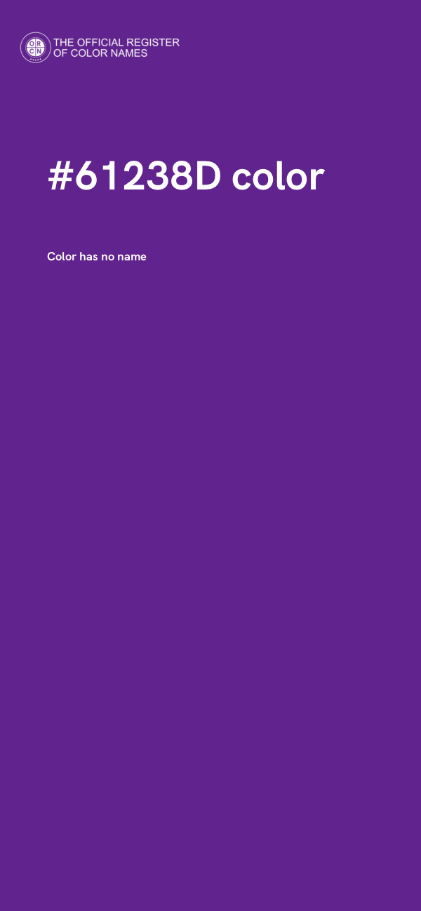 #61238D color image