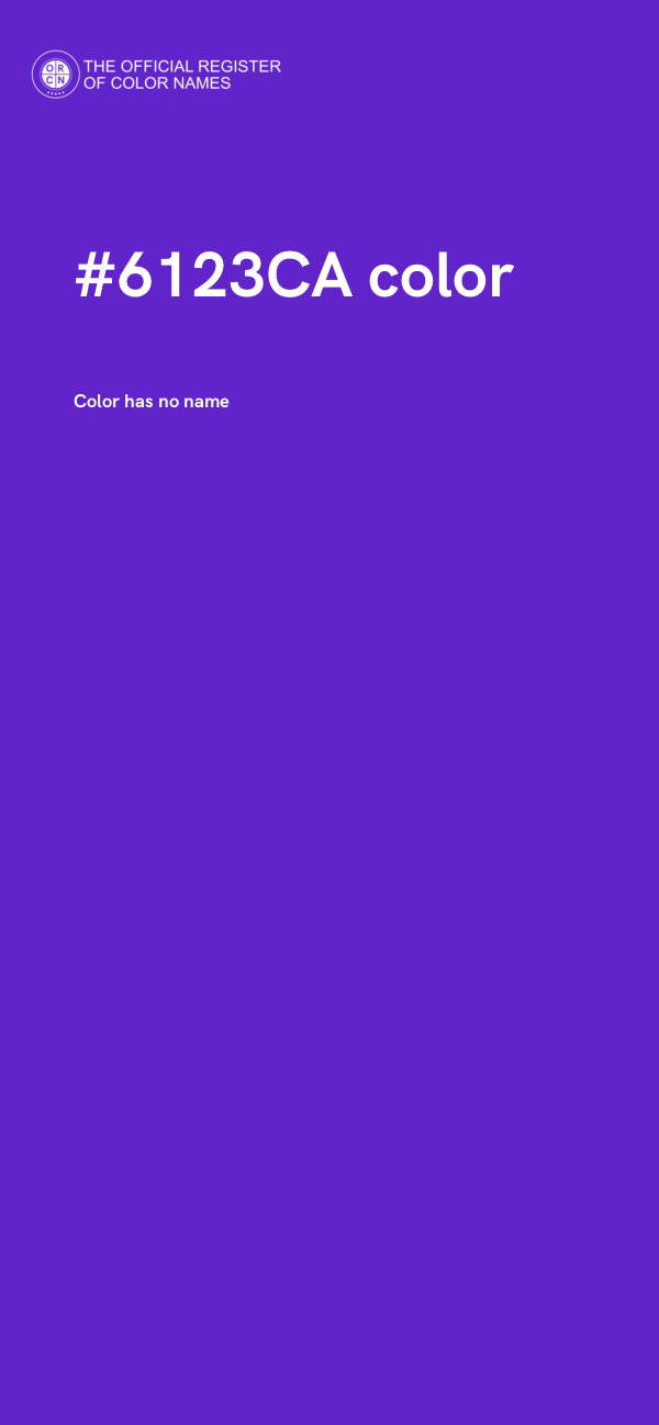 #6123CA color image