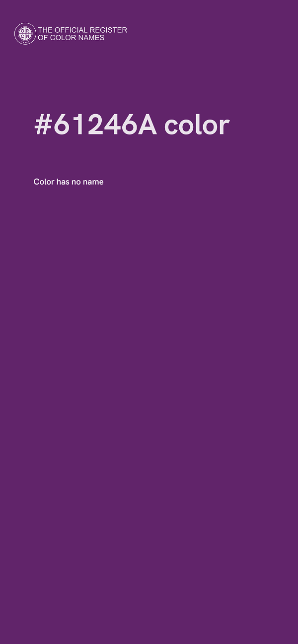 #61246A color image