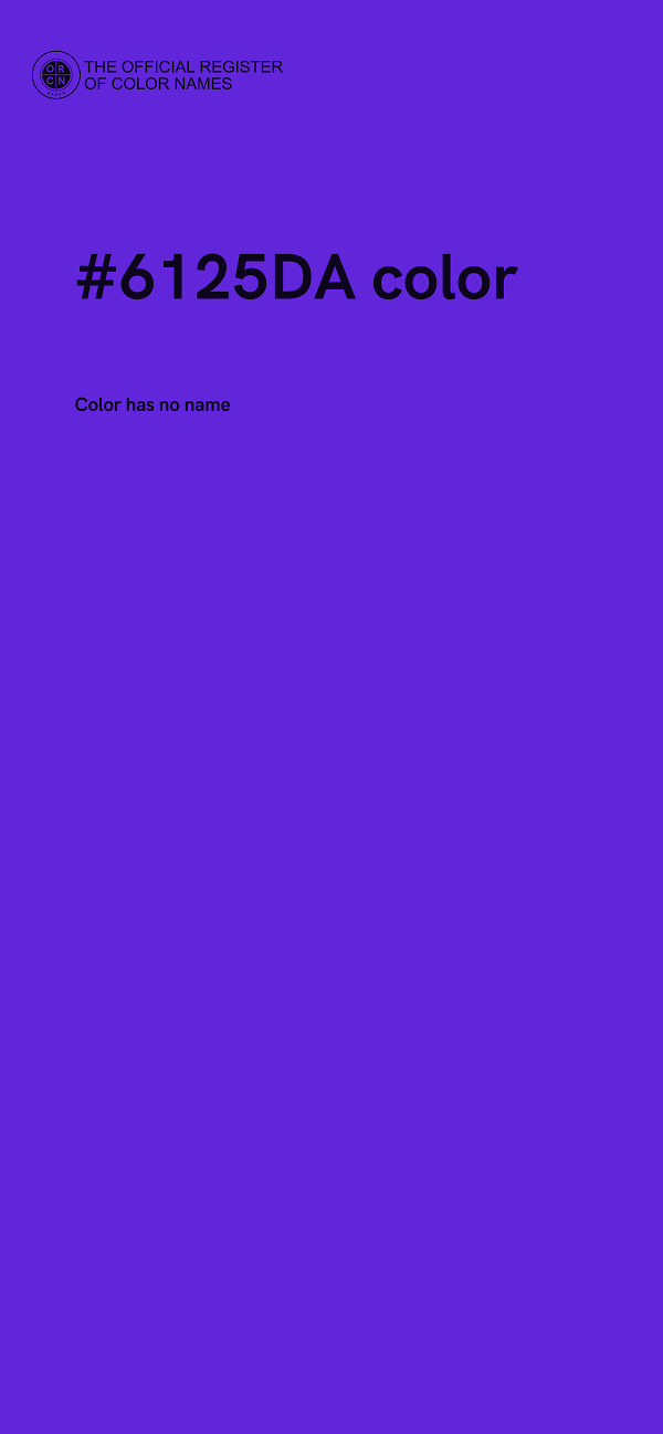 #6125DA color image