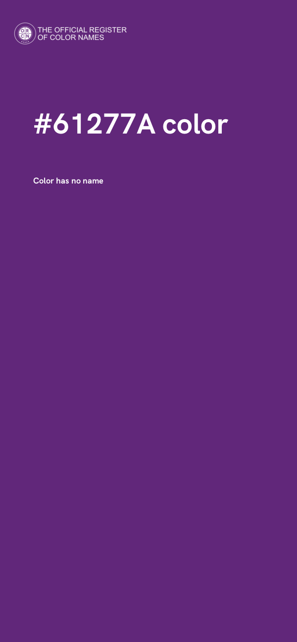 #61277A color image