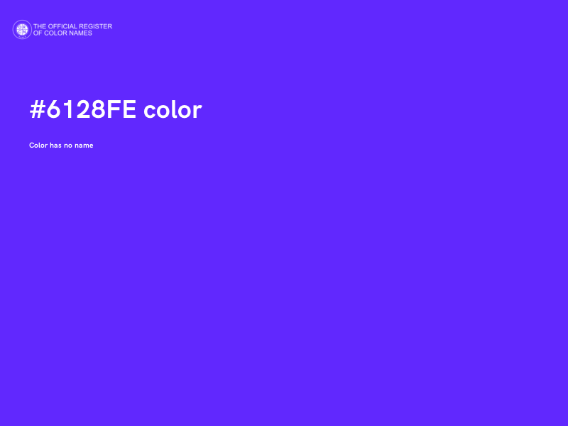 #6128FE color image