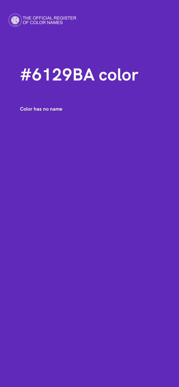 #6129BA color image