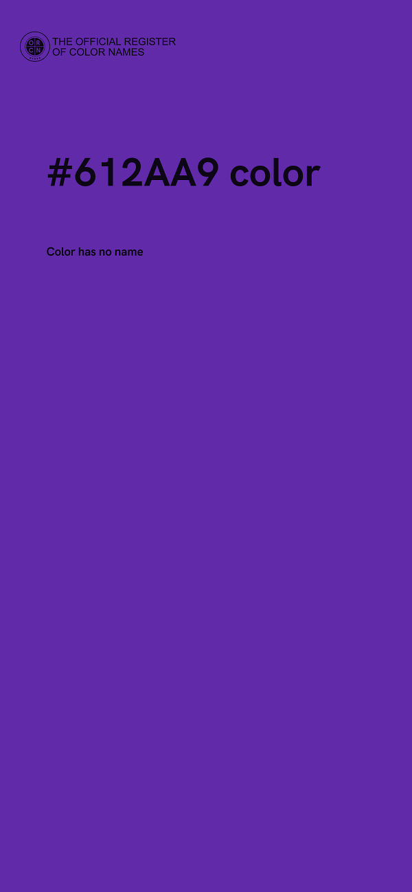 #612AA9 color image