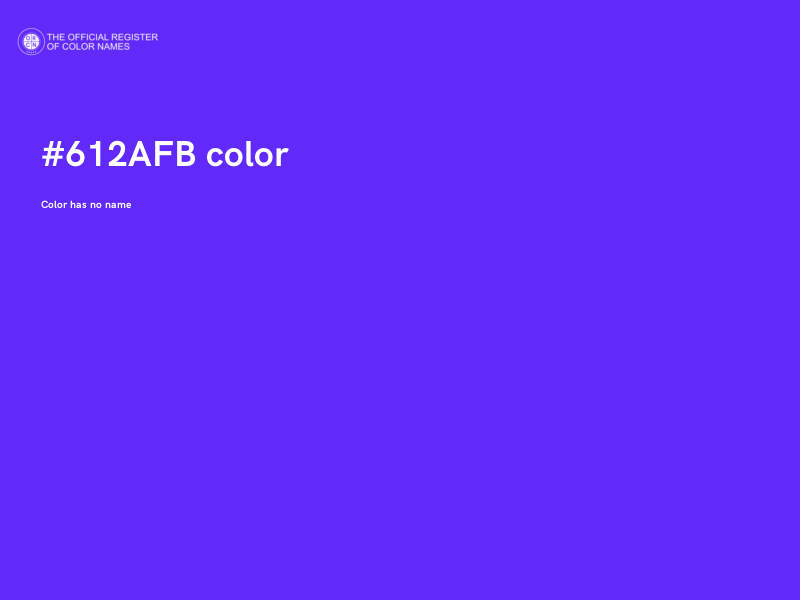 #612AFB color image
