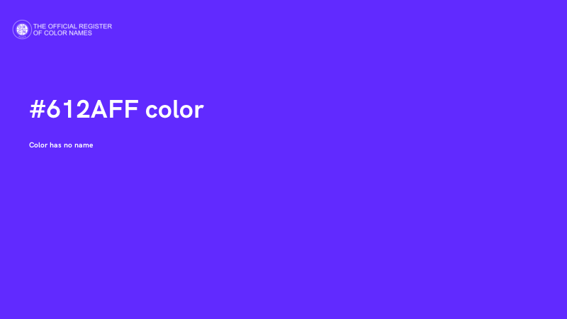 #612AFF color image