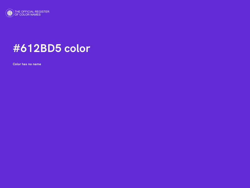 #612BD5 color image