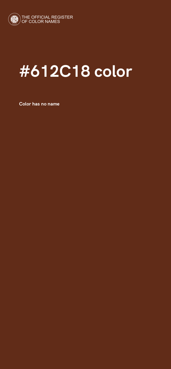 #612C18 color image