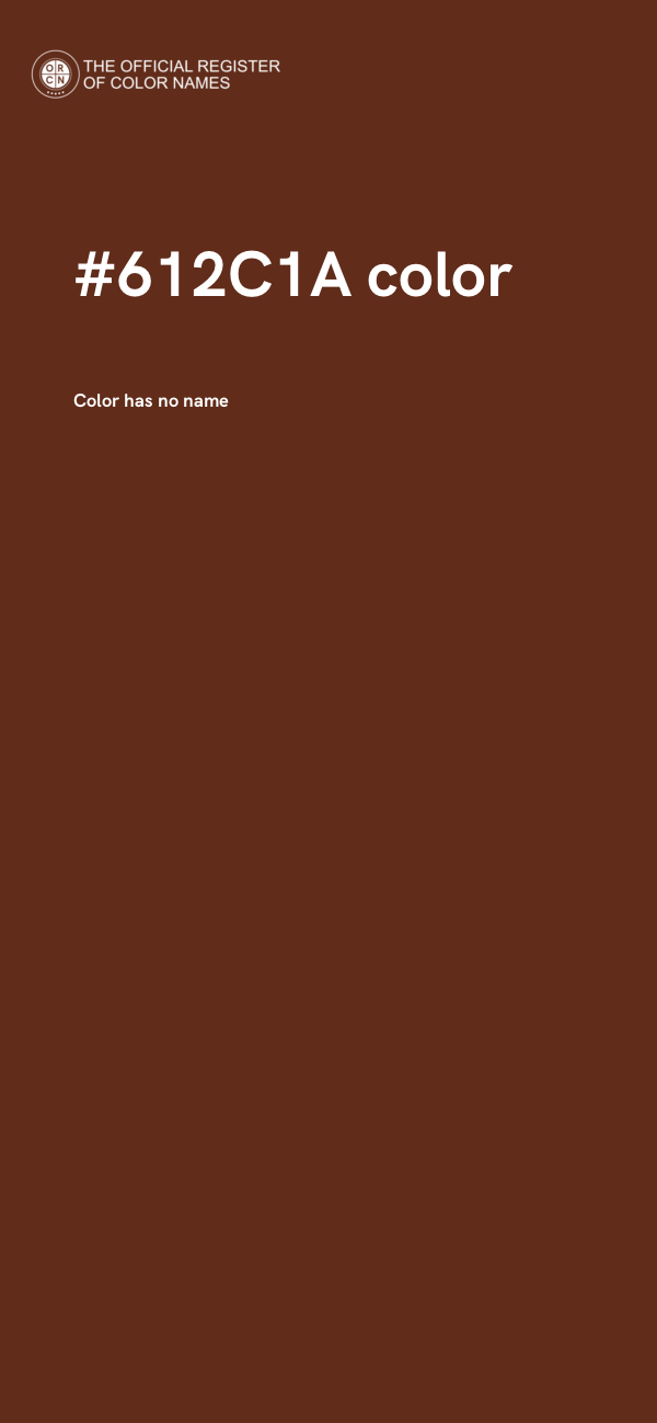 #612C1A color image