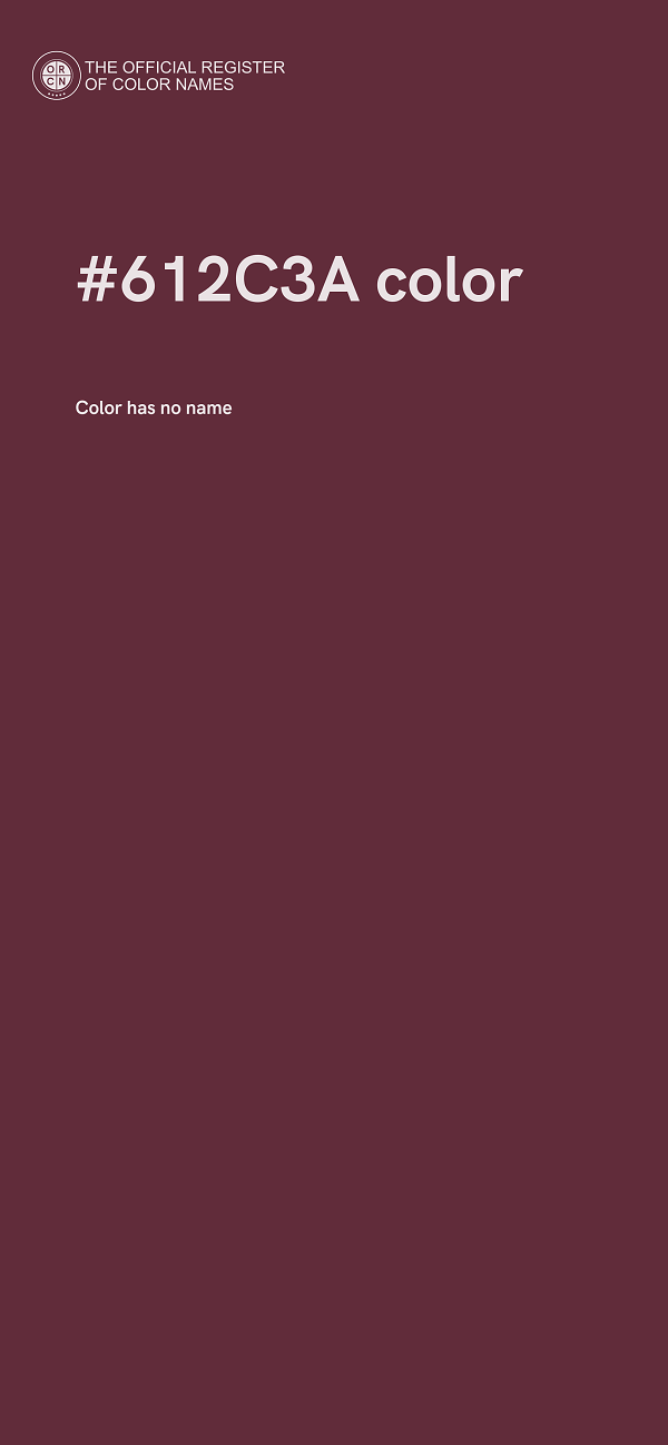 #612C3A color image