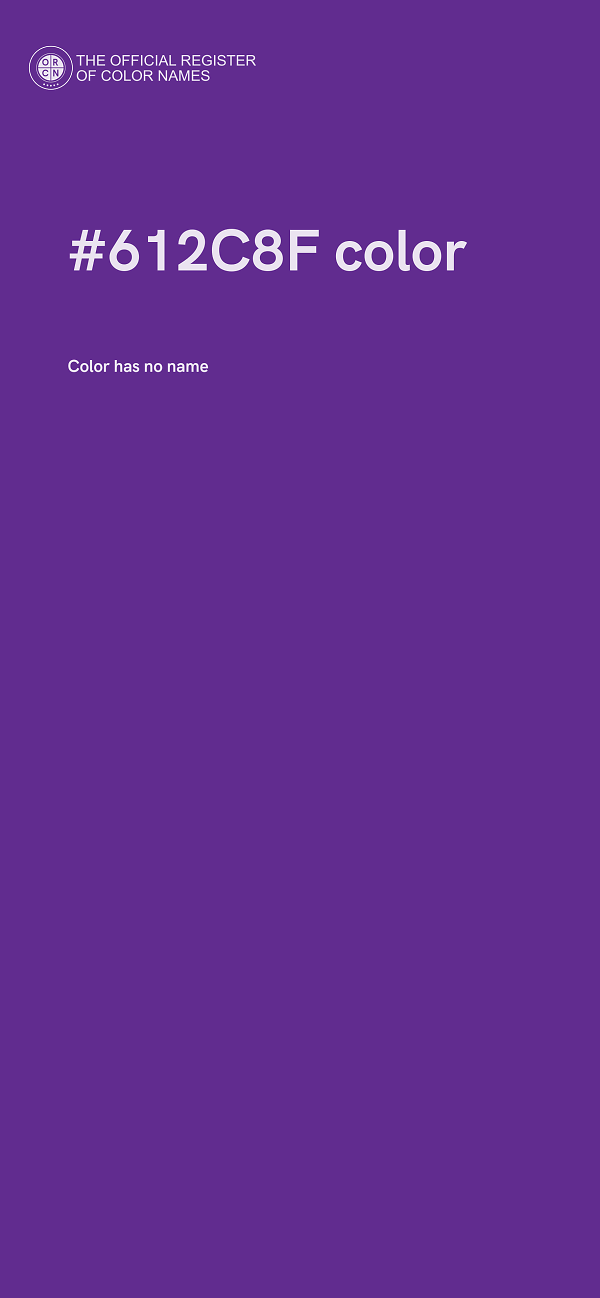 #612C8F color image