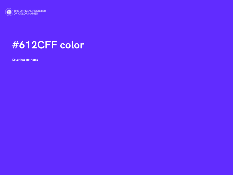 #612CFF color image