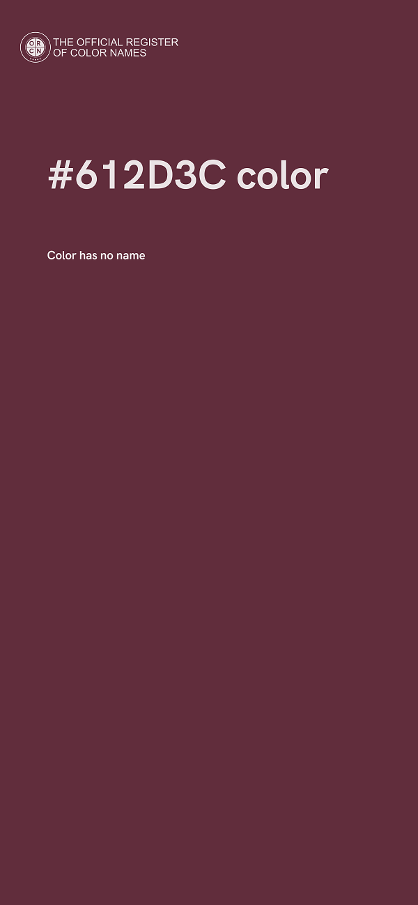 #612D3C color image