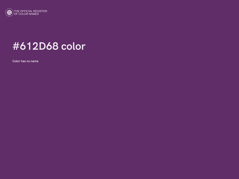 #612D68 color image