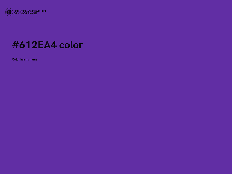 #612EA4 color image