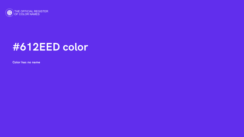#612EED color image